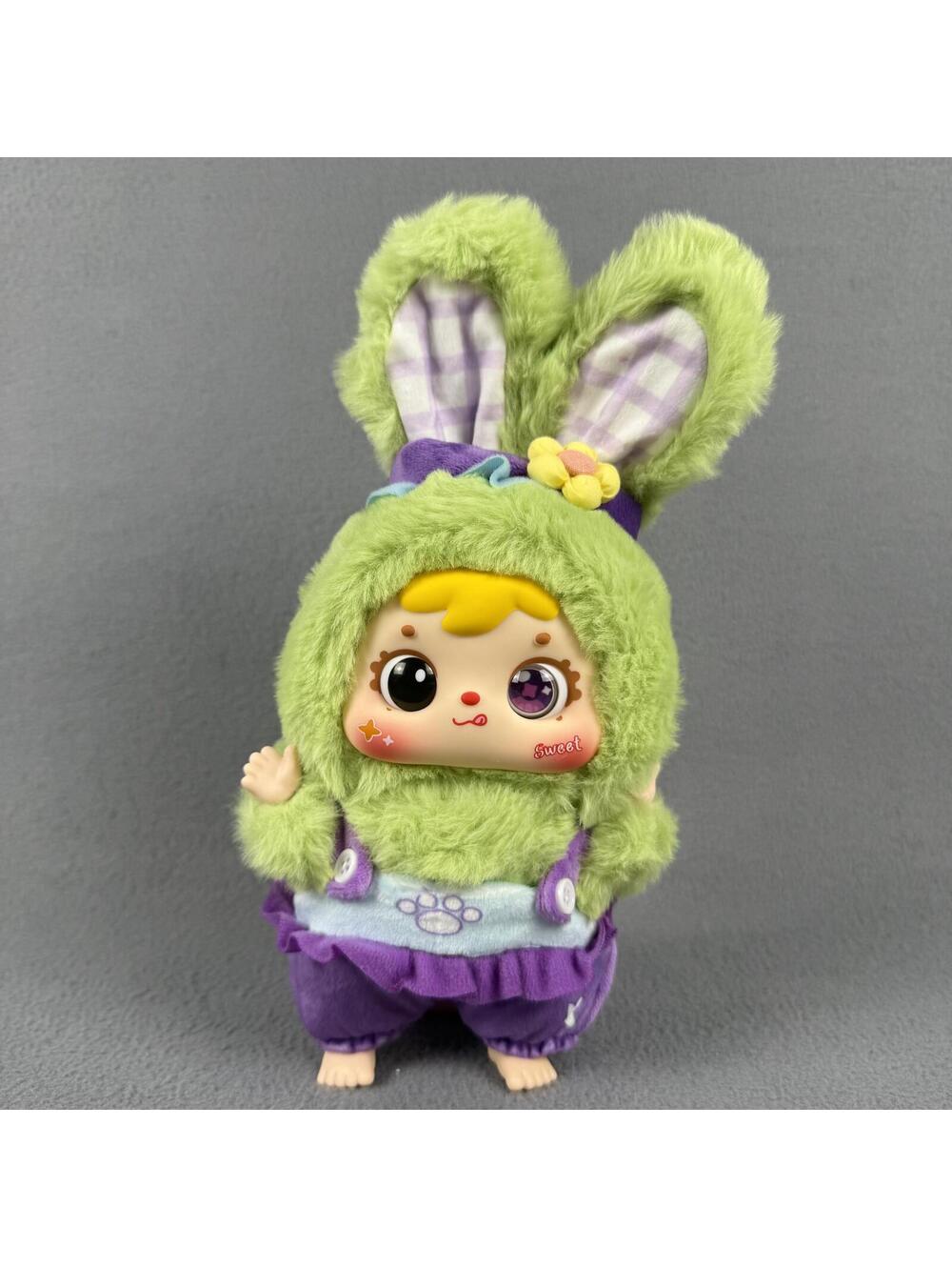 Confirmed - Samuel Happy Picnic Bear & Rabbit • Green Rabbit